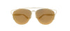 Christian Dior Gold Mirror RHL83 Technologic Sunglasses