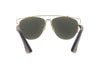Christian Dior Gold Mirror RHL83 Technologic Sunglasses