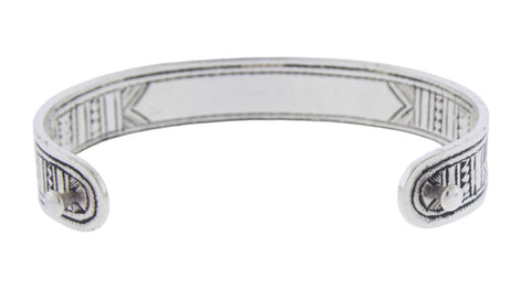 Hermes AG925 Touareg Bangle Bracelet
