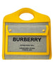 Burberry Mini Two-Toned Canvas And Leather Pocket Bag