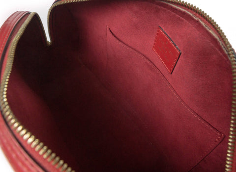 Louis Vuitton Epi Jasmine Bag Castillan Red